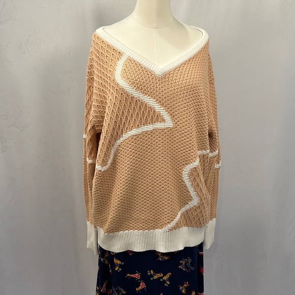 NWT Oversized Max&Moi Paris 100% cotton sweater